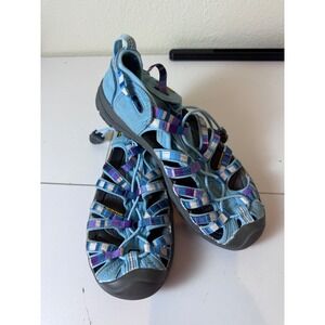 KEEN Venice H2 Sandals Women Size 5 Blue Waterproof Hiking Gorpcore Outdoor
